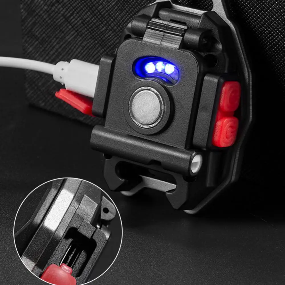 Key Light Portable Tools And Gadgets Led Backpack Light Creative Flashlight Home Accessories Household Maintenance Work Light