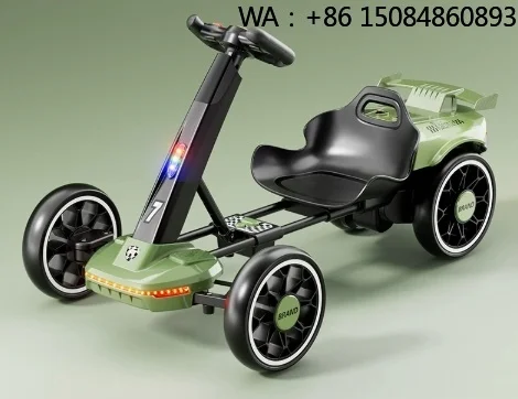 Mini All Terrain Off-Road Buggy Kart, Compact Stable Power Component Low Cost For Kids Adult Outdoor Leisure Drifting