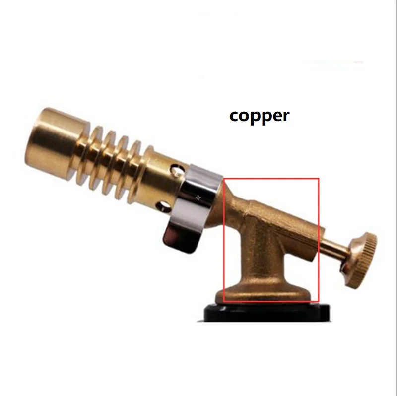 copper fire gun multi-function adjustable soft and hard firepower barbecue Welding gun flame gun