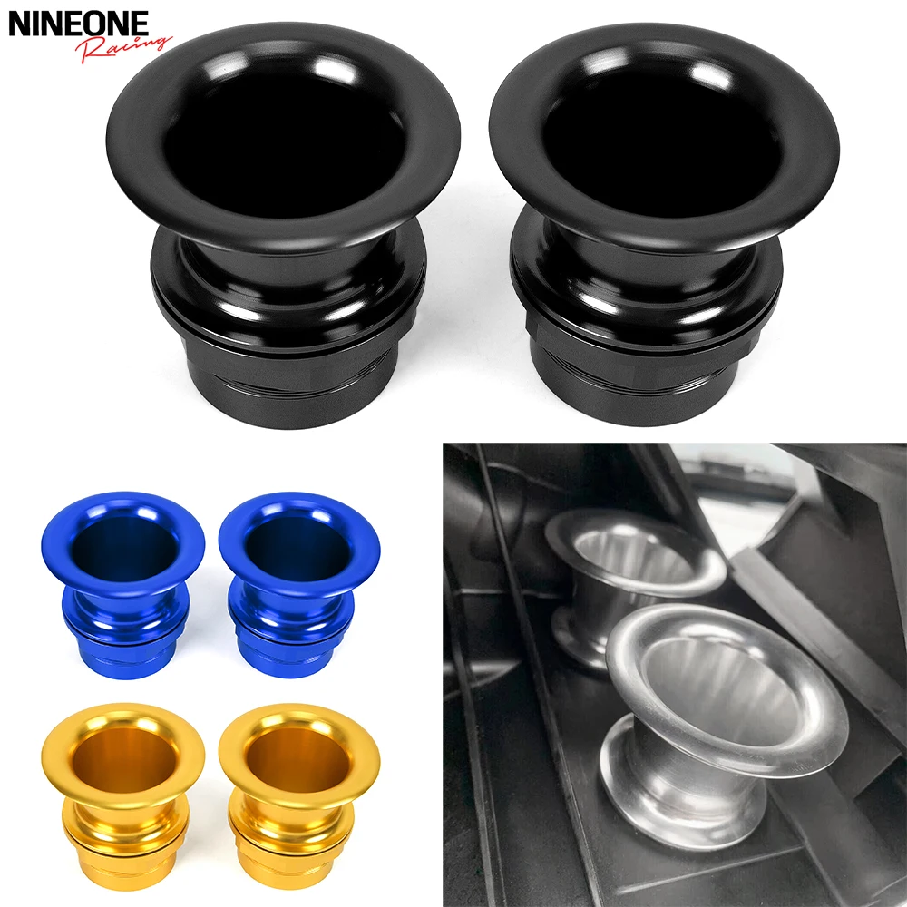 

YZFR3 YZFR25 Velocity Stack Air Intake Cup For Yamaha YZF R3 R25 2015-2024 High Flow Air Funnel Wind Airbox Accessories Aluminum