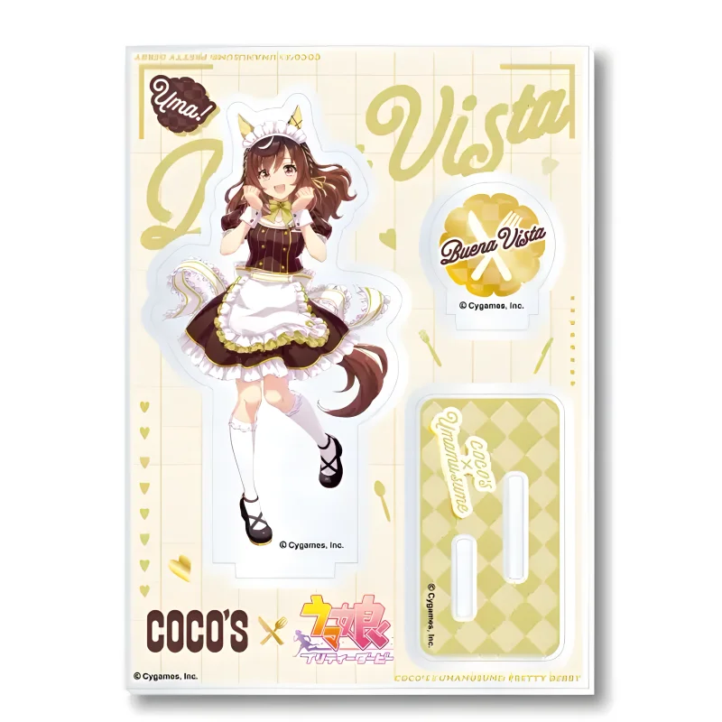 Umamusume: Pretty Derby 15CM Acrylic Figure Stand Figure Desktop Ornament Cosplay Ornaments Festival Keychain