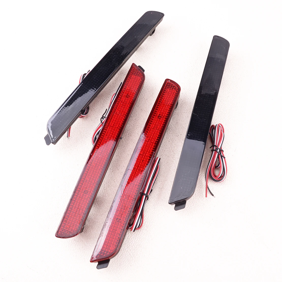 LED Rear Bumper Light Brake Lamp Reflector fit for Mazda 3 2009 2008 2007 2006 2005 2004