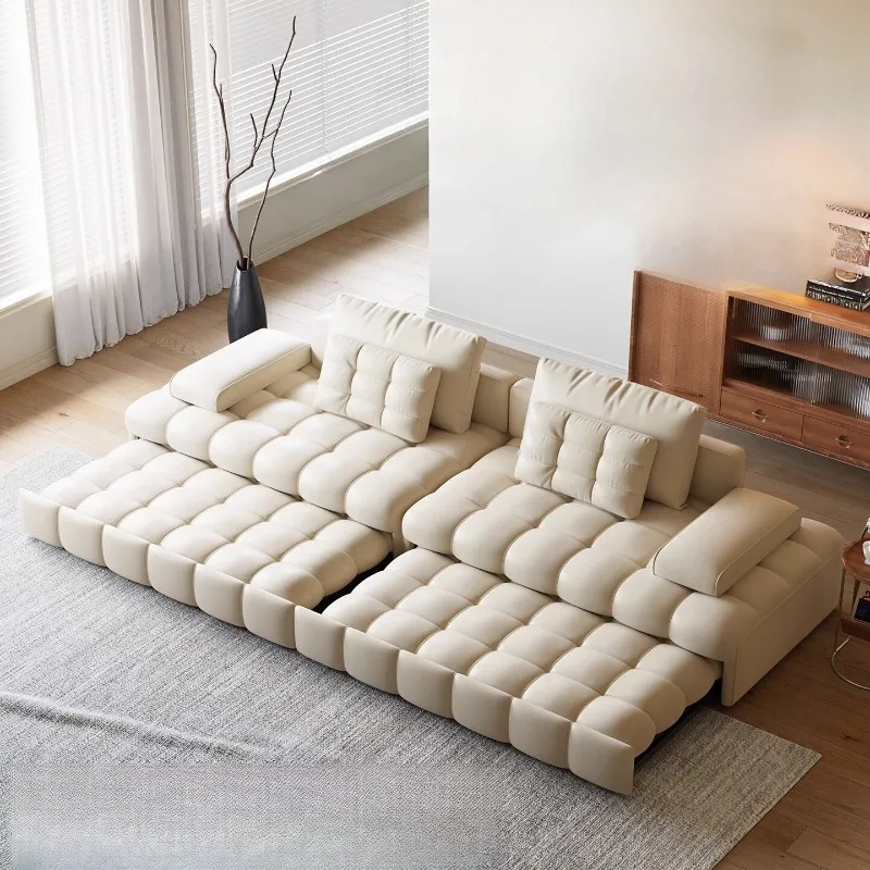 

Luxury Modern Living Room Sofa Lounge Minimalist Romantic Couples Sofa Multifunctional Extendeble Meuble Maison Home Furniture