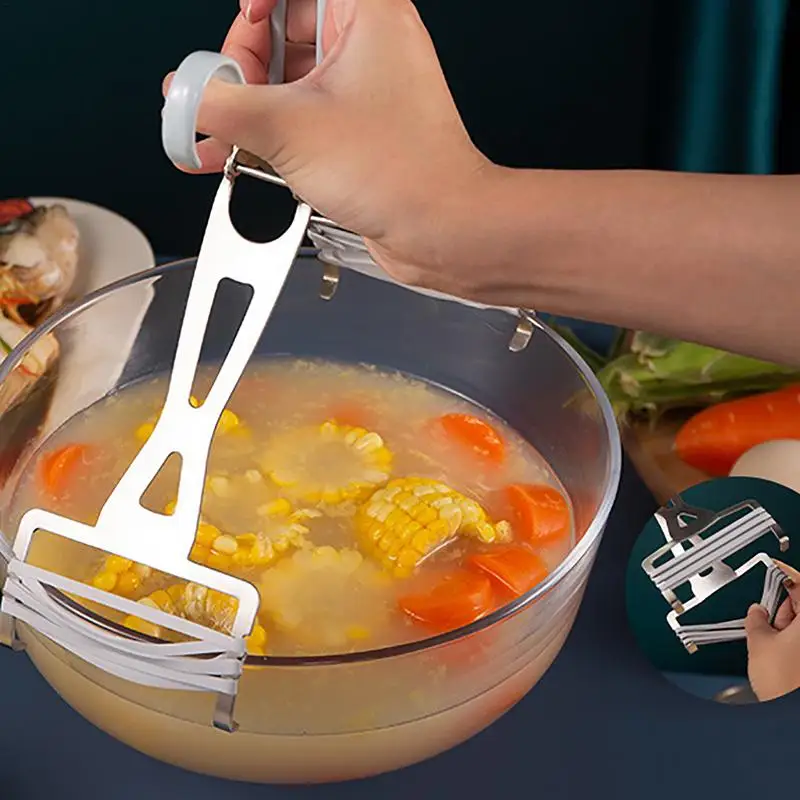 Kitchen Bowl Clip Multifunctional Bowl Dish Pan Clip Hot Plate Bowl Retriever Anti-Slip Kitchen Retriever Tongs Anti-Scalding