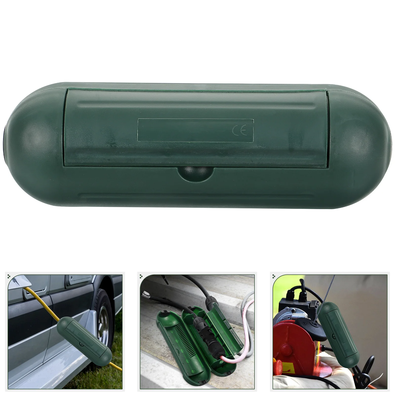 

1Pcs Socket Protection Box Waterproof Outdoor Electrical Connection Box for Landscape Lighting Pool Pump Christmas Decorations