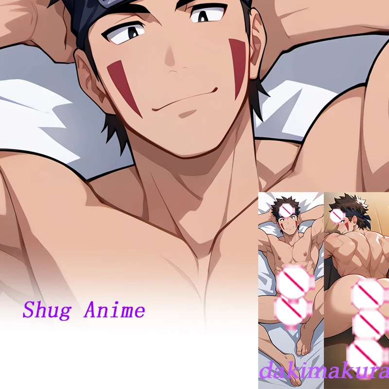 Dakimakura Anime Inuzu male futa Double-sided Print Life-size Body Pillow Cover Bedding Gifts