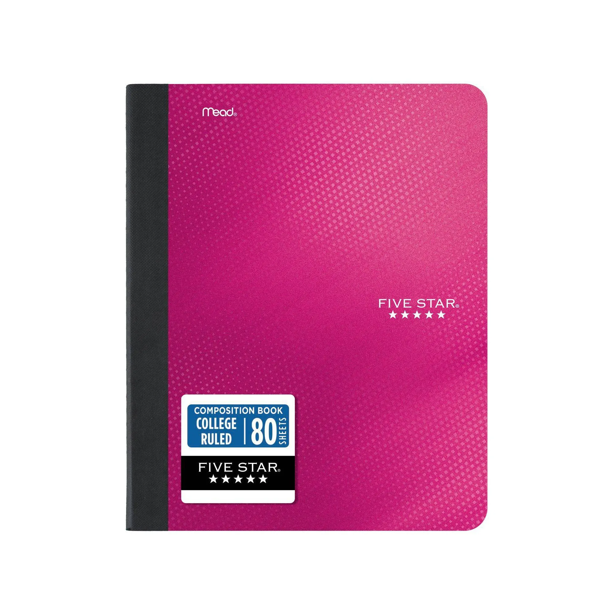7.5"x9.75" Active College Ruled Composition Book Pink