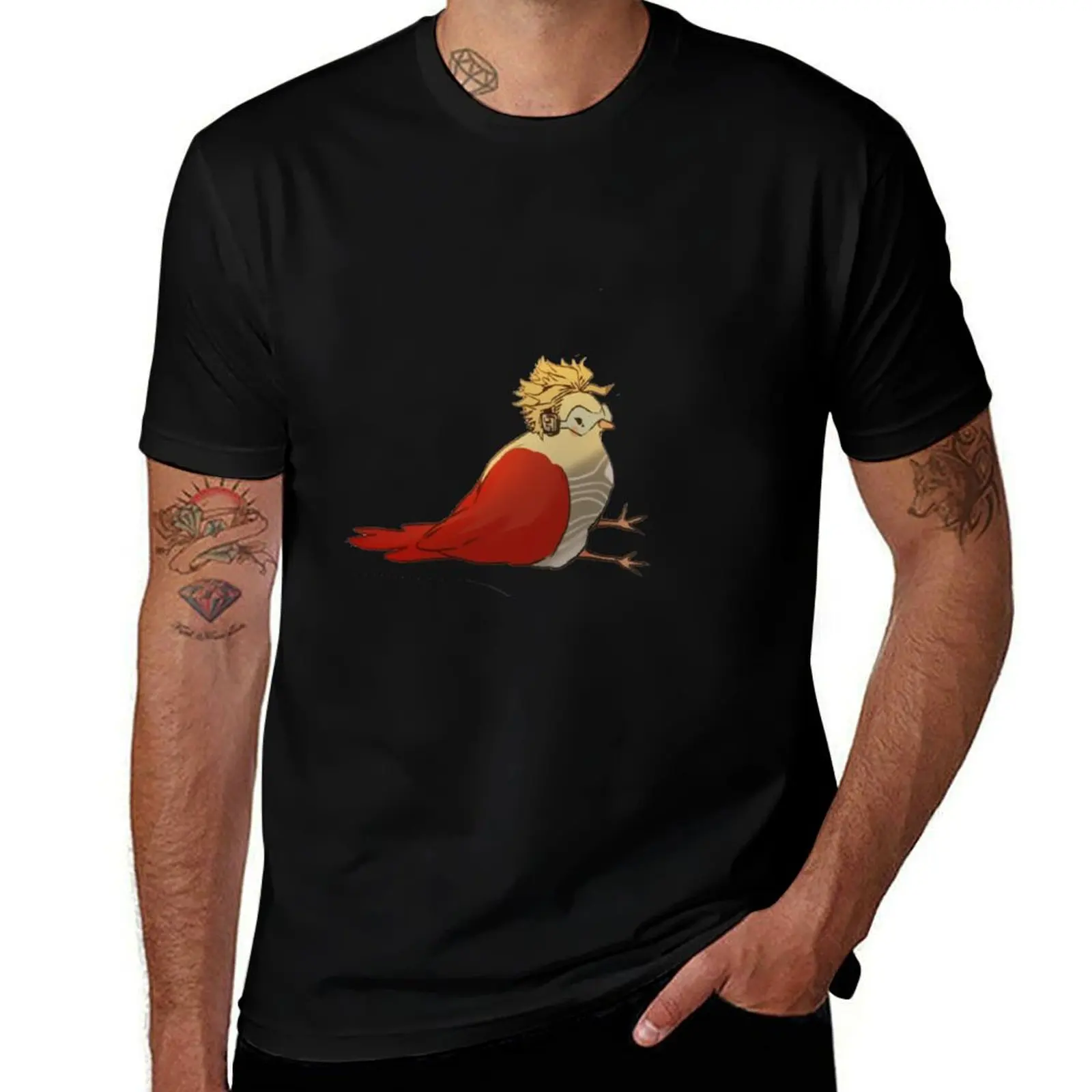

Bird Hawks T-Shirt man t shirt heavy cotton t shirts for man graphic tees T-Shirt