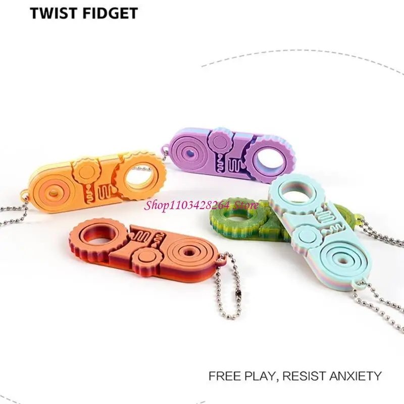 

Handheld Printed Fingertip Gear Roller Tool For Early Childhood Education