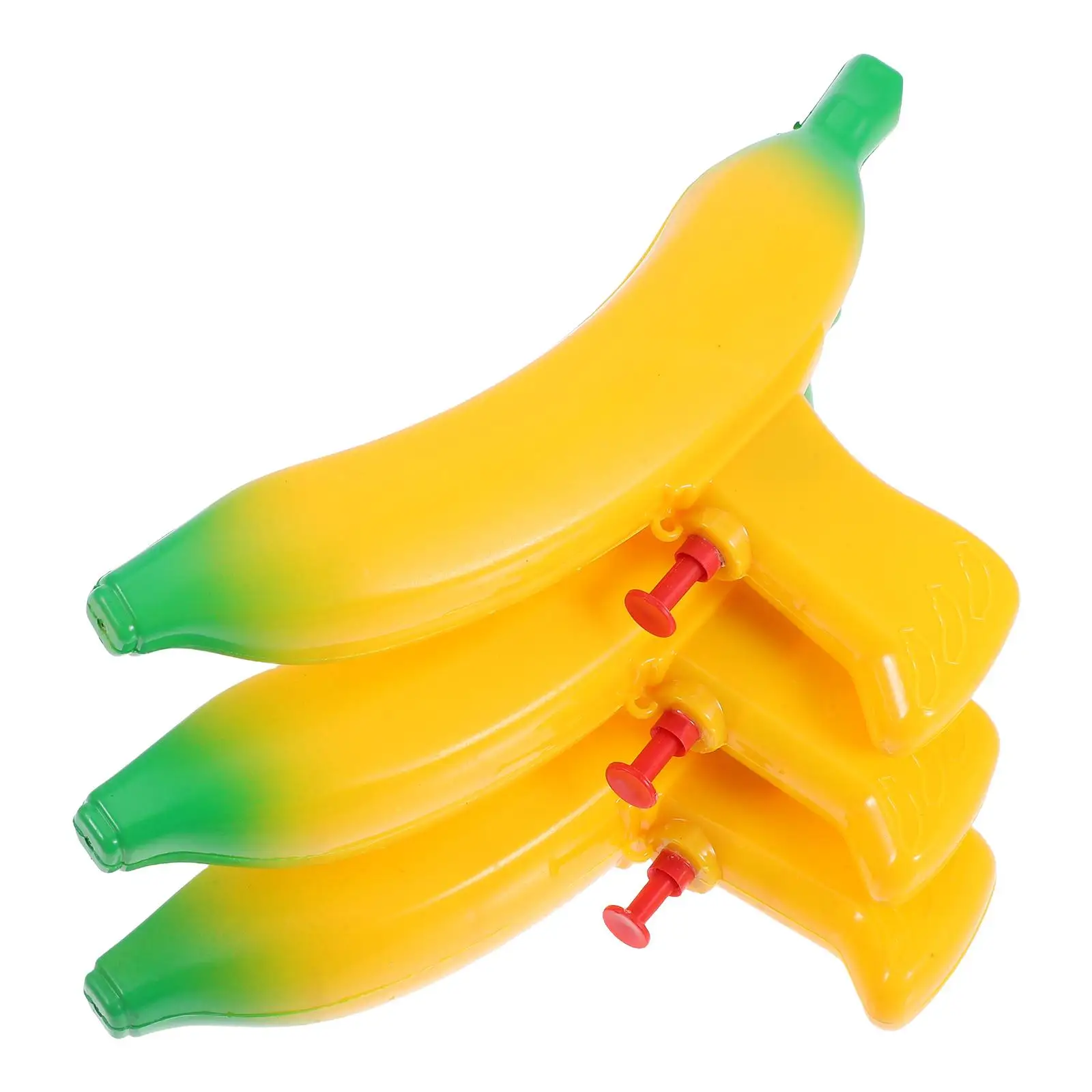 3-delig geel water kinderspeelgoed Soaker absorberen herbruikbaar speelgoed banaanvorm cartoon