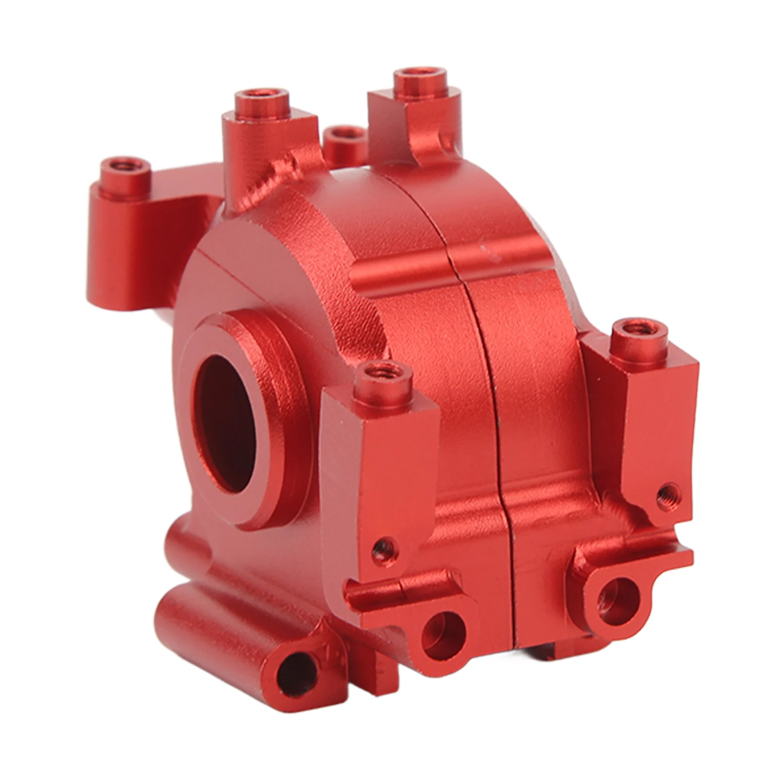 

RC Car Front Gearbox Aluminum Alloy Wear Resistant High Strength Anti Corrosion Gear Box for Losi Baja Rey 1/10