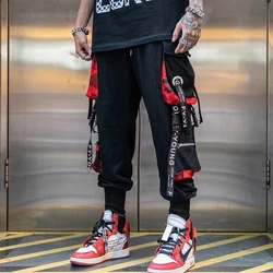 New Men's Cargo Pants Men Hip Hop Multi Pockets Track Trousers Casual Loose Fashion Cool Streetwear Pants