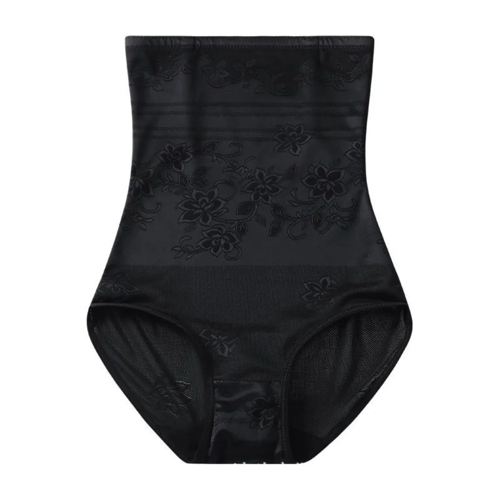 Vita alta Dopo il Parto Shaper Del Corpo Maglia Fiore Shapewear Butt Lifter Slip Vita Trainer Pancia Contrazione Mutandine Senza Soluzione di Continuità