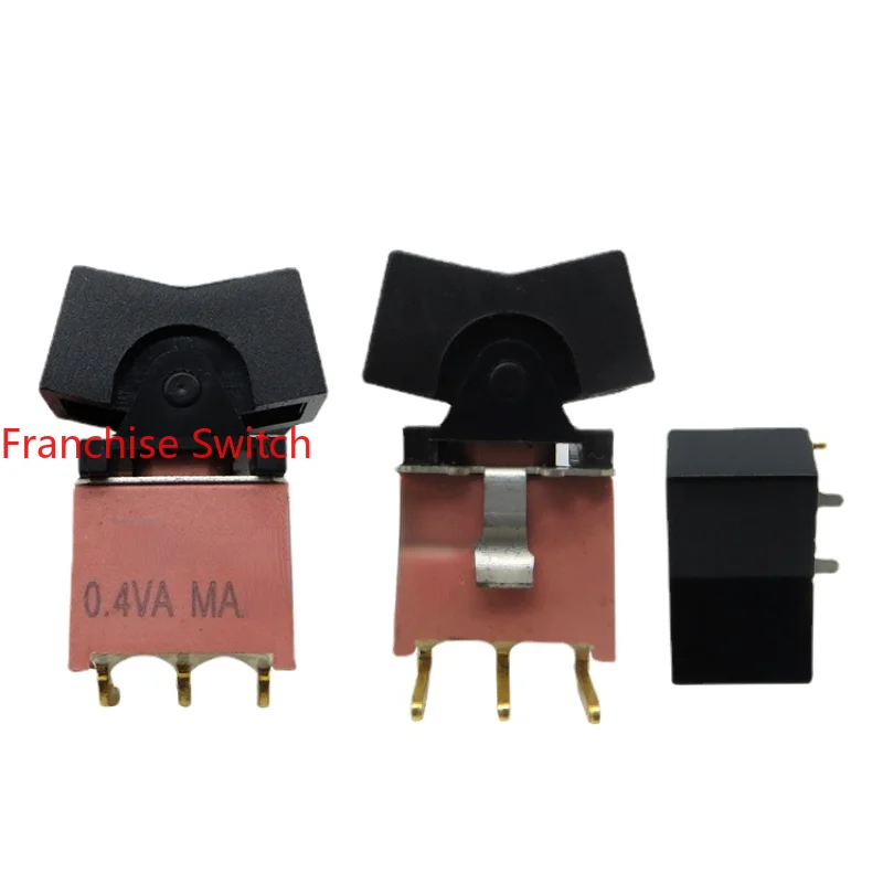 1PCS 3-pin NER8016PB Ship-shaped Rocker Switch With Both Self Resetting And Gear Shifting