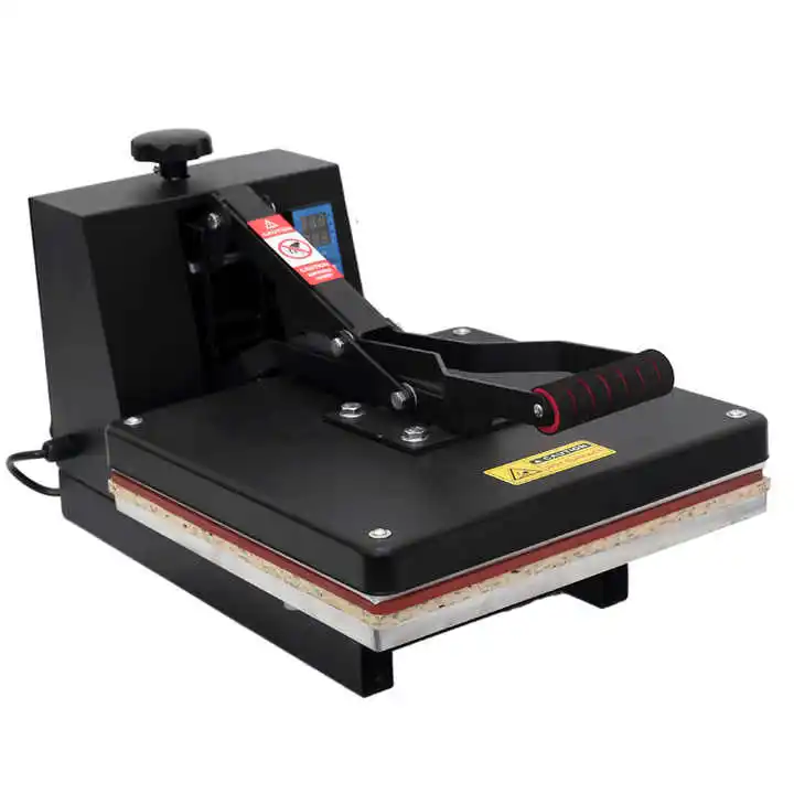 Home Textile Product 38*38cm High-Pressure Manual Heat Press Thermal Transfer Printer Sublimation T-shirt Machine