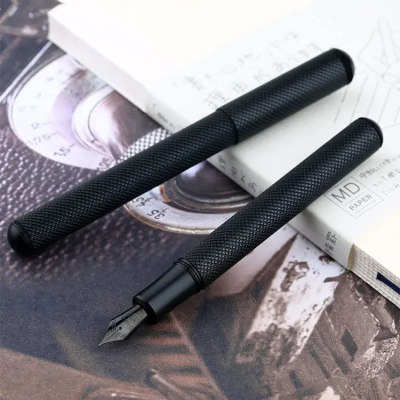 

Moonman Delike Element Full Copper Fountain Pen Bright Tip Small Artist Tip EF F Bent 0.38MM 0.5MM Office Calligraphy Gift Pen