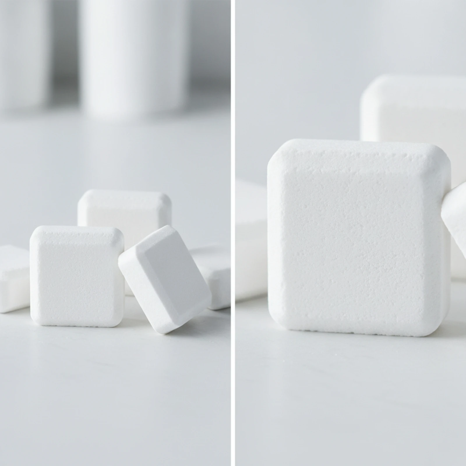 12 Pieces Ice Maker Cleaner Tablets Tablet Form Ice Maker Cleaning Tablets Descaler Citric Citric-Based Fresh-Tasting