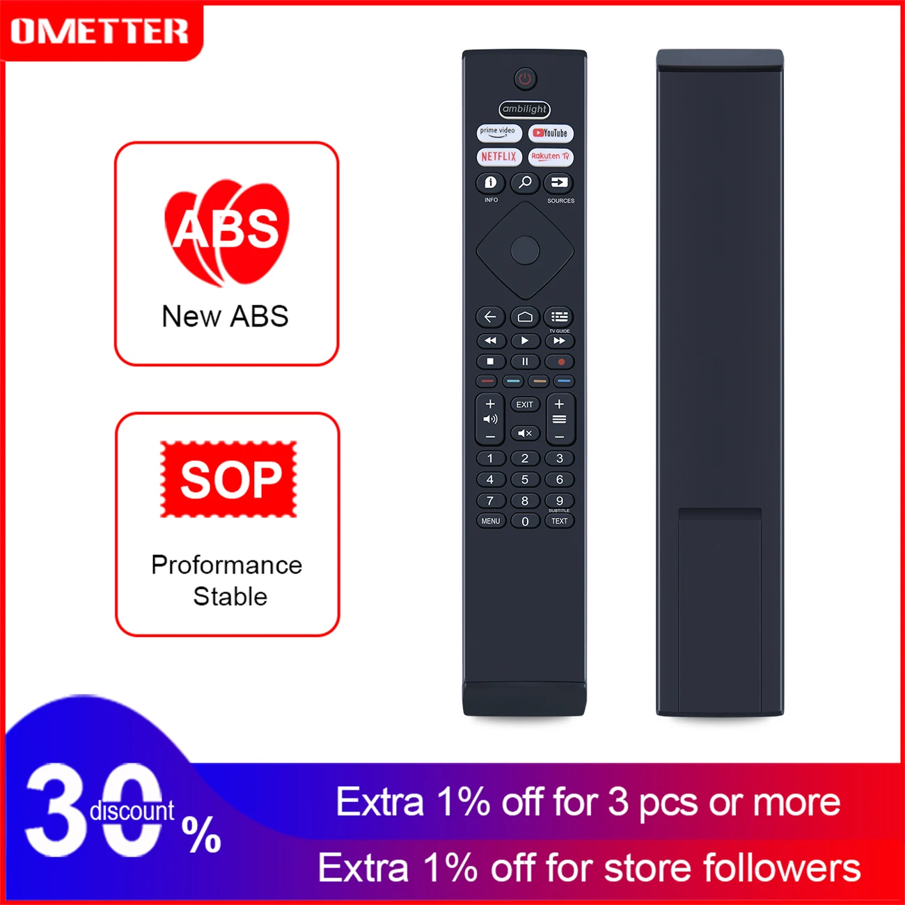 New Remote Control For Philips 7900 Series 43PUS7906/12 Smart TV 398GR10BEPHN0041BC BRC0984501/01 50PUS7956/12 55PUS7906/12