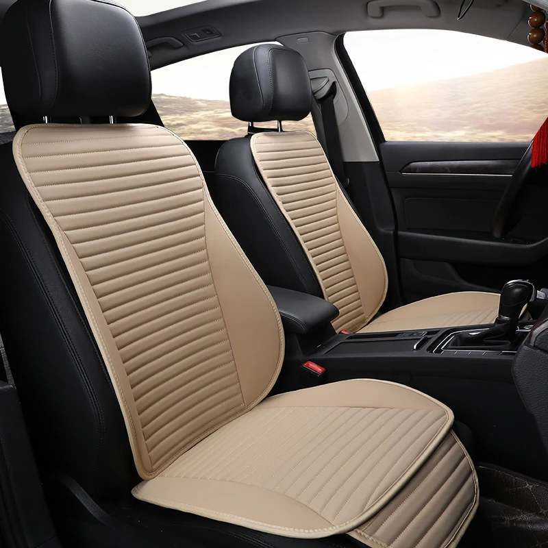 Car Seat Cover Easy Clean Not Moves Auto Seat Cushions, Pu Leather Non Slide Chair Cover Water Proof For Toyota Rav4 M5 X30