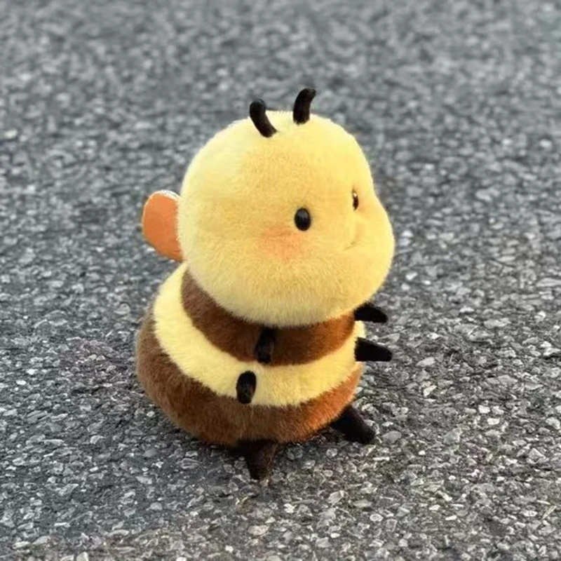 الخنفساء الطفل لطيف الحيوان، النحل الصغير ألعاب من القطيفة سوبر Kawaii دمى النحل الصفراء الصغيرة كهرجان وهدايا عيد ميلاد للطفل