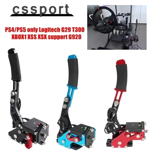 فرامل اليد PS4 / PS5 تدعم فقط Logitech G29 T300 و XBOX1 XSS XSX دعم G920 و PC Universal SIM Racing Dirt Rally Horizon Games أفضل 12 مبيعات G27 Drift Simulator - No8