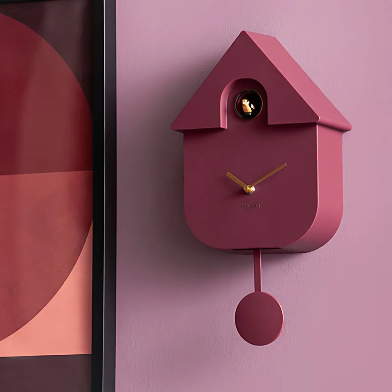 Creative Cute Clock Wall Interior Aesthetic Simple Design Wall Watch Fashion Minimalist Relogio De Parede Ornaments Home Decor