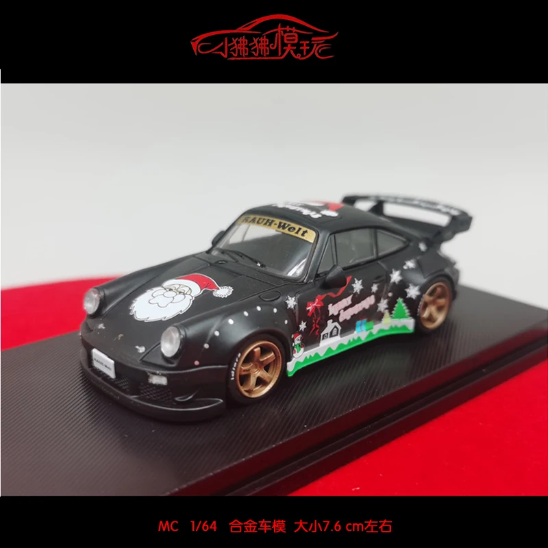 

MC Model Collect 1:64 Christmas edition RWB 930 911 modified wide-body car model collection gifts