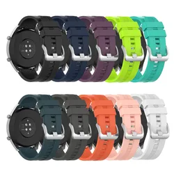 22mm Silicone Strap For Huawei Watch GT GT2 GT3 GT4 46mm Smart Watch Band for Huawei Watch 4/3 Pro Honor Magic