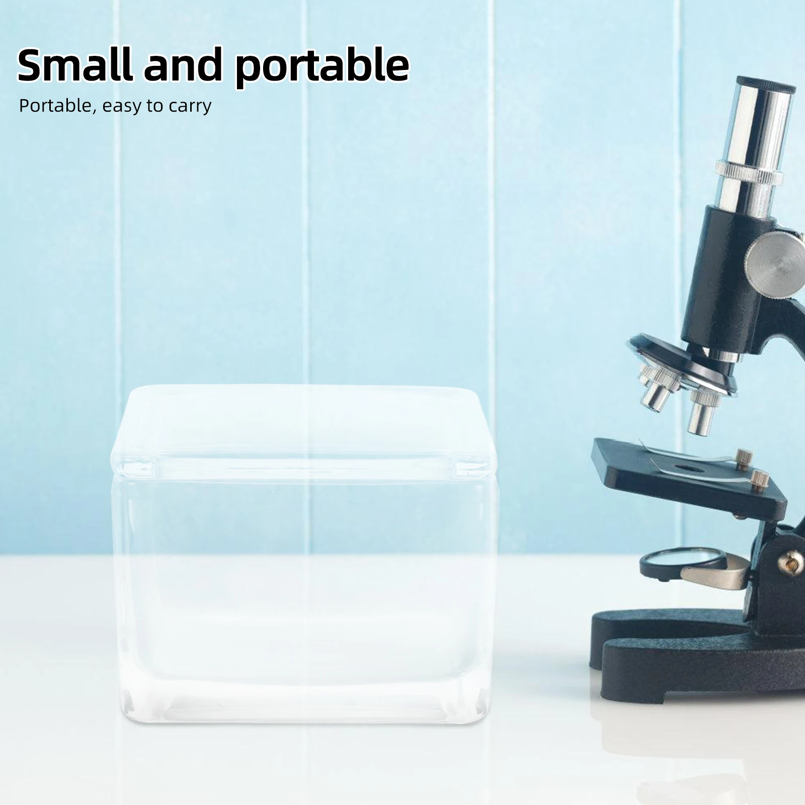 

Dyeing Vat Glass Microscope Slides Float Keep Glasses from Sliding Concave Plate
