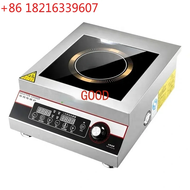 Good price 3500w Commercial induction cooker flat electric ceramic oven timing authentic hotel stove heater