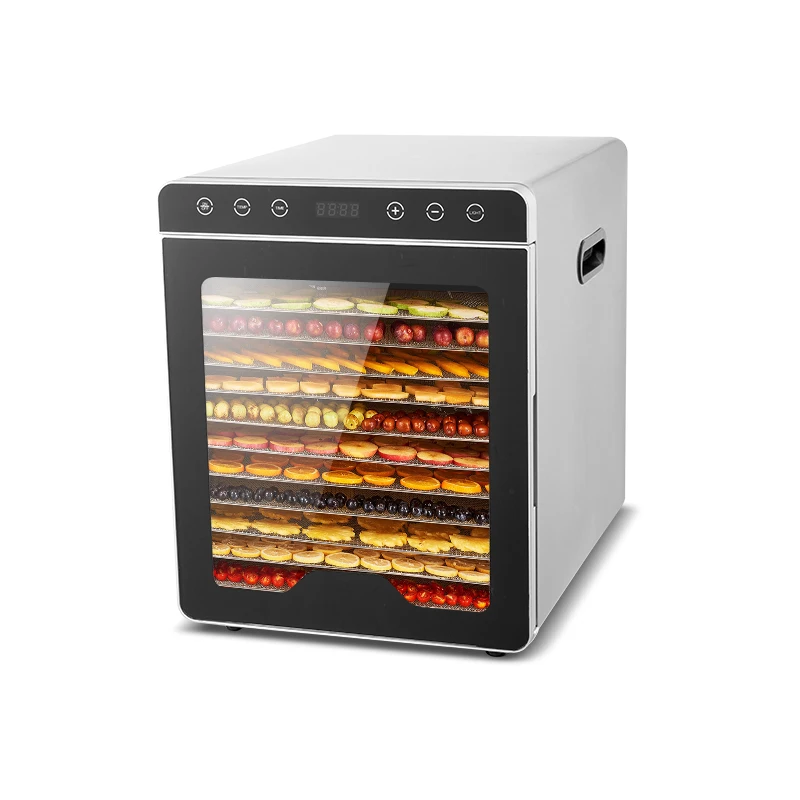 

12 TRAYS Food Dehydrator Machine Fruit and Vegetable Dryer MANGO Orange Lemon Drying Machine