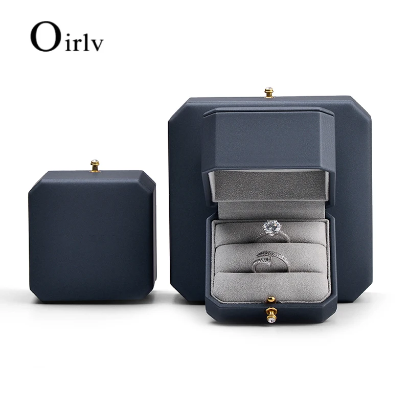 

Oirlv Ring Box For 2 Rings Box For Ring Wedding Couple Rings Two Rings For Couple Jewelry Boxes For Jewelry 2 Rings Organizer