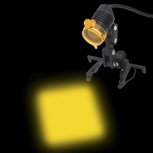 3W/5W-Dentalleuchtturm mit Zahnstocklampe des Glasgelbfilters 15000-30000 Lux AC 110-240V/50-60Hz 12 Hauptverkauf medizinischer Scheinwerfer - №9