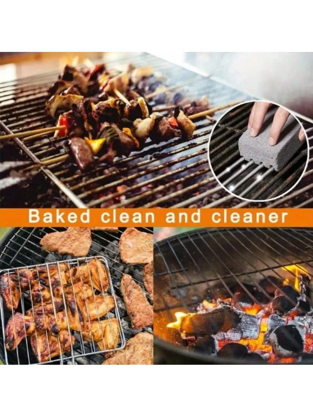 1PCS Bbq Grill Clea…
