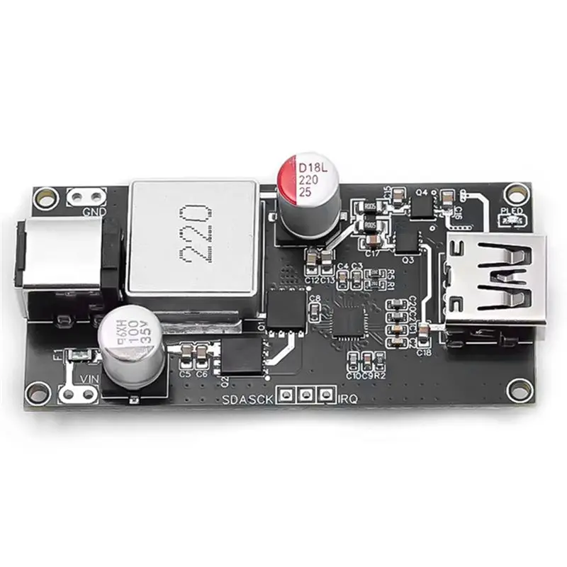 DTB7 USB-C Fast Charging Module 140W PD3.1 QC4+ Circuit Board for Laptop Phone Car DC 6-30V Input