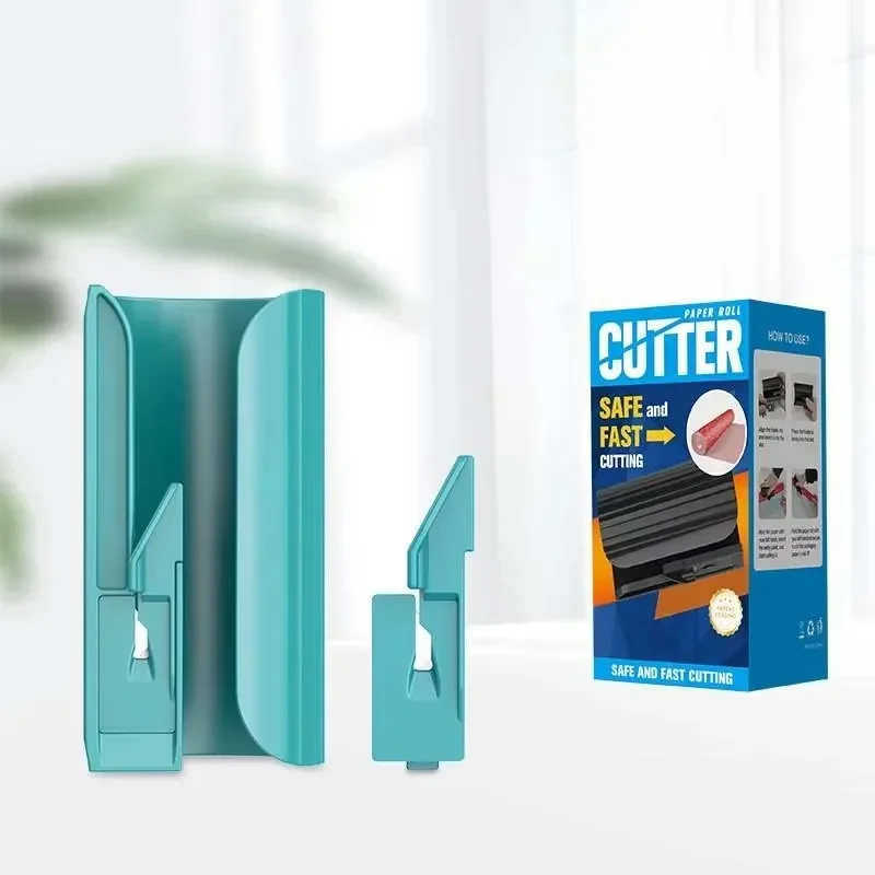 

1Pc Top Quality Christmas Paper Roll Cutting Tools, Christmas Gift Packaging Cutting Supplies For Making Birthday Gift Packaging
