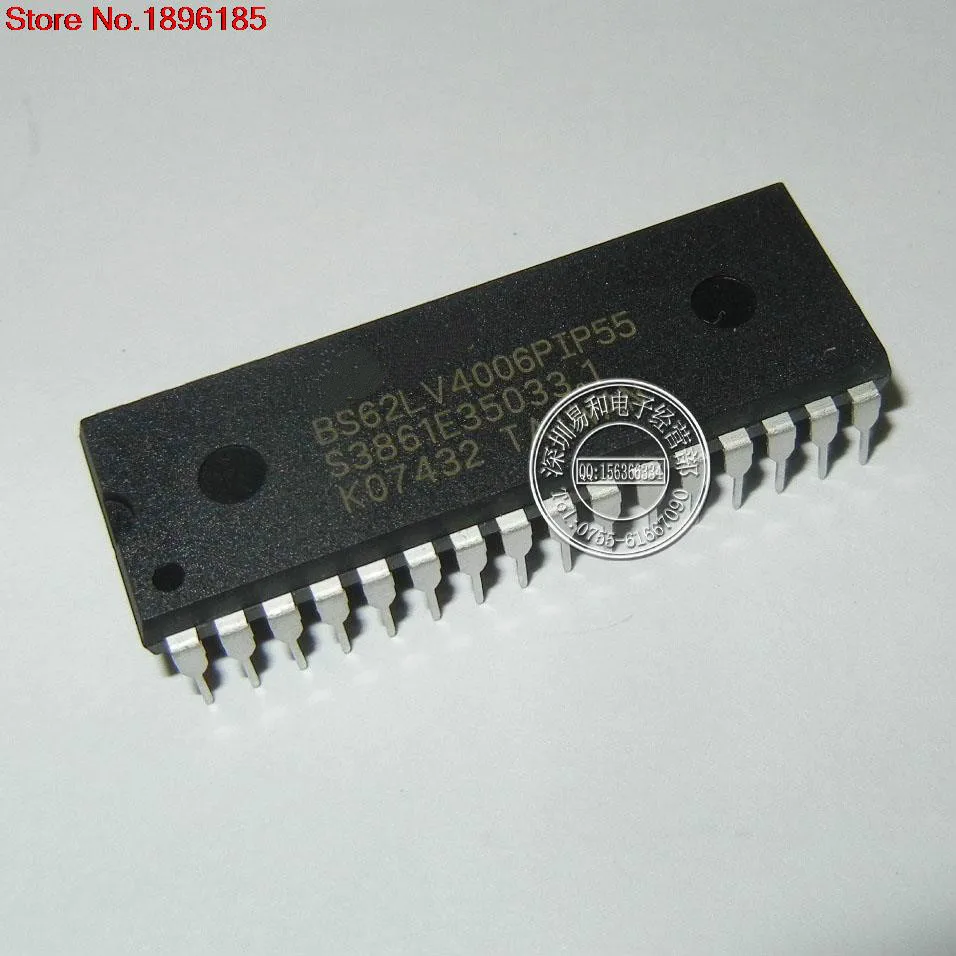 2Pcs BS62LV4006PIP55 BS62LV4006PIP  DIP-32  original In stock  Very Low Power/Voltage CMOS SRAM 512K X 8 bit IC NEW