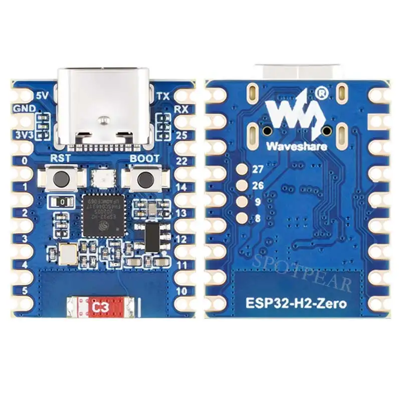 Picture 6: ESP32 H2 Zero MINI Development Board ESP32 H2FH4S chip 4MB Flash 96MHz processor USB Type-C port For BLE/Zigbee/Thread