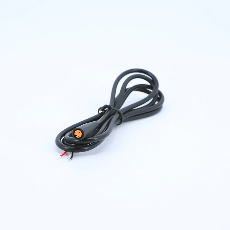 Cable de señal para bicicleta eléctrica, conector macho-hembra de 6 mm, 1 m, resistente al agua, M6, 2, 3, 5 pines, para scooter, sensor de señal.