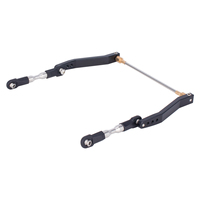 1 Set Aluminum Sway Bar Anti-Tilt Link Rod for 1/10 RC Crawler Vanquish VS4-10 Phoenix LCG DIY Upgrade Parts
