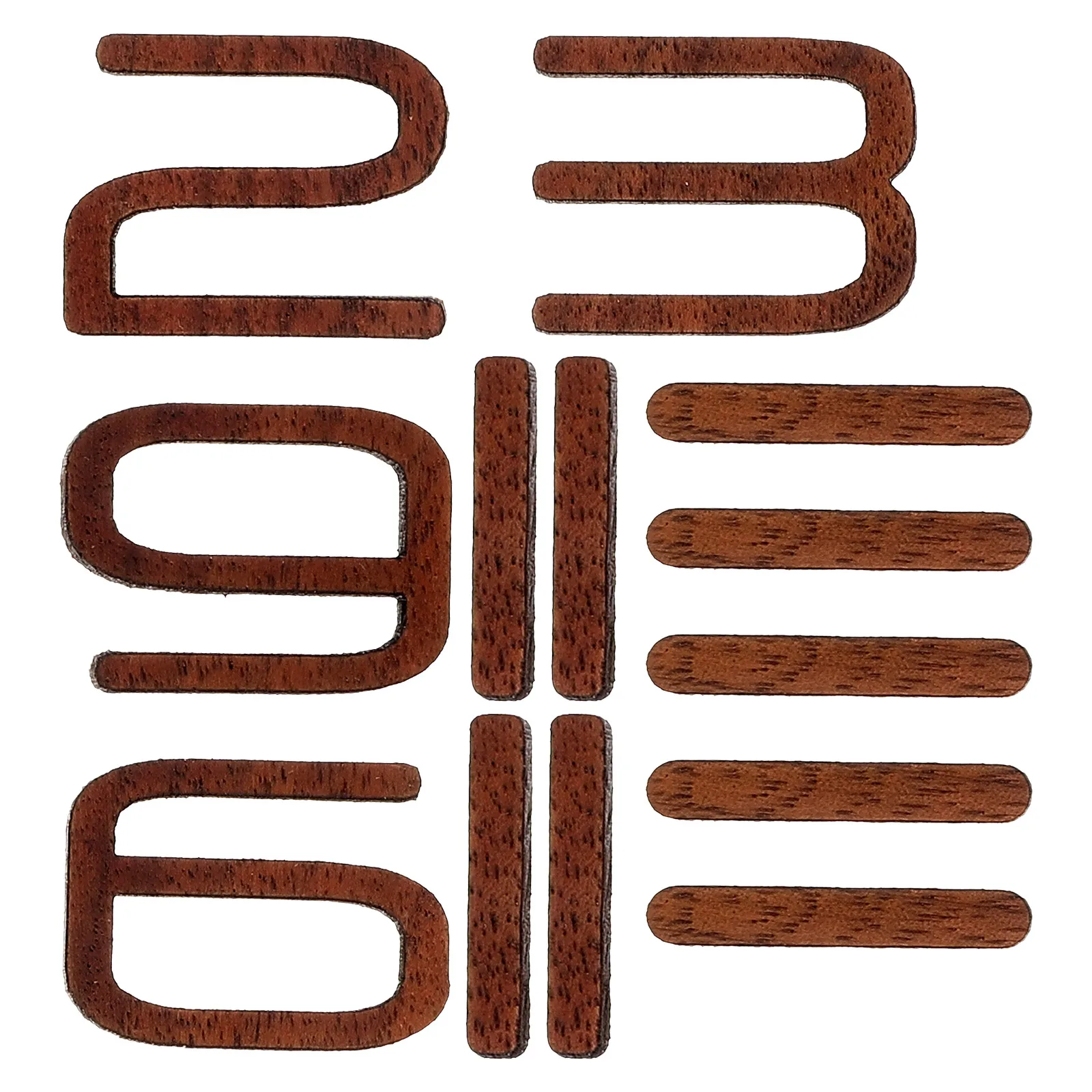 

1 Set Wooden Numbers Diy Digital Hanging Wood Decor For Wall Repair Replacement Parts Supplies Wood Numerals Kits Mechanism
