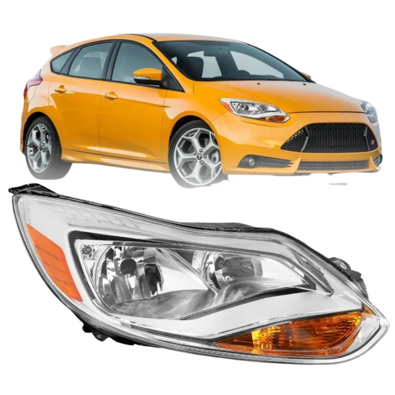 

1 Pair 2X Headlight Head Light for Ford Focus 2012 2013 2014 US Version