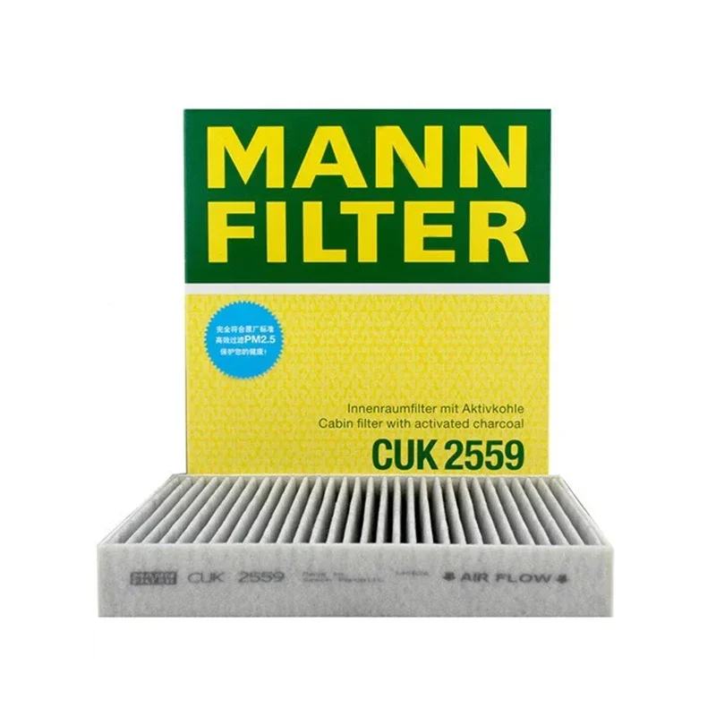 

MANN FILTER CU2559/CUK2559 салонный фильтр для FORD Mondeo IV 1,8 2,0 2,5 3M5J-18D543-BA 1585224 1315686 5M5H18D543AA 3M5J18D543BA