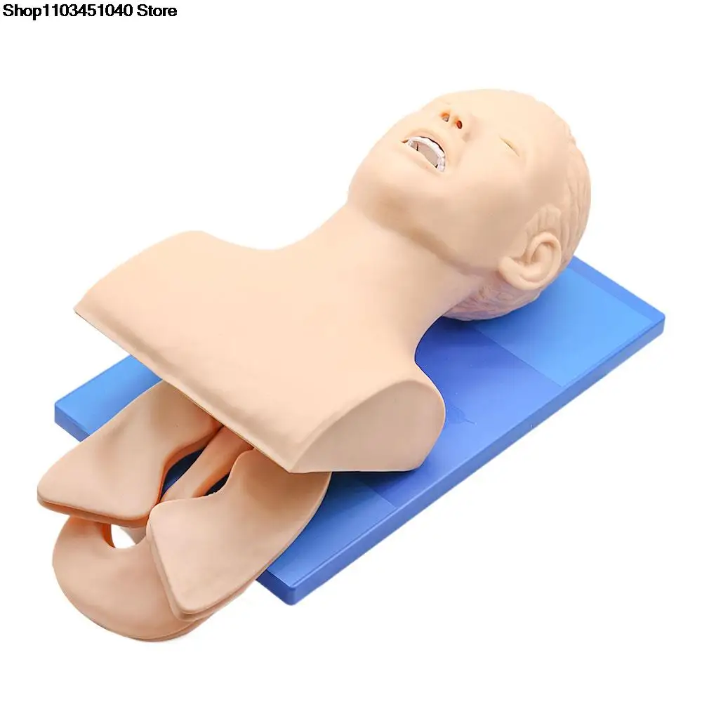 Intubation Model for Adult, Electronic Human Nasopharyngeal  Airway, Emergency Medical Nursing Training, Mannequin