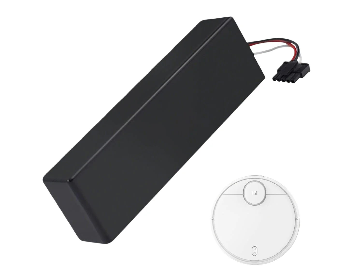 

Сменная батарея 12800 мАч 14.8В, совместимая с Xiaomi Mop, Mop 2s, Mop Pro, STYTJ02YM, аккумулятор для робота-пылесоса Xiaomi