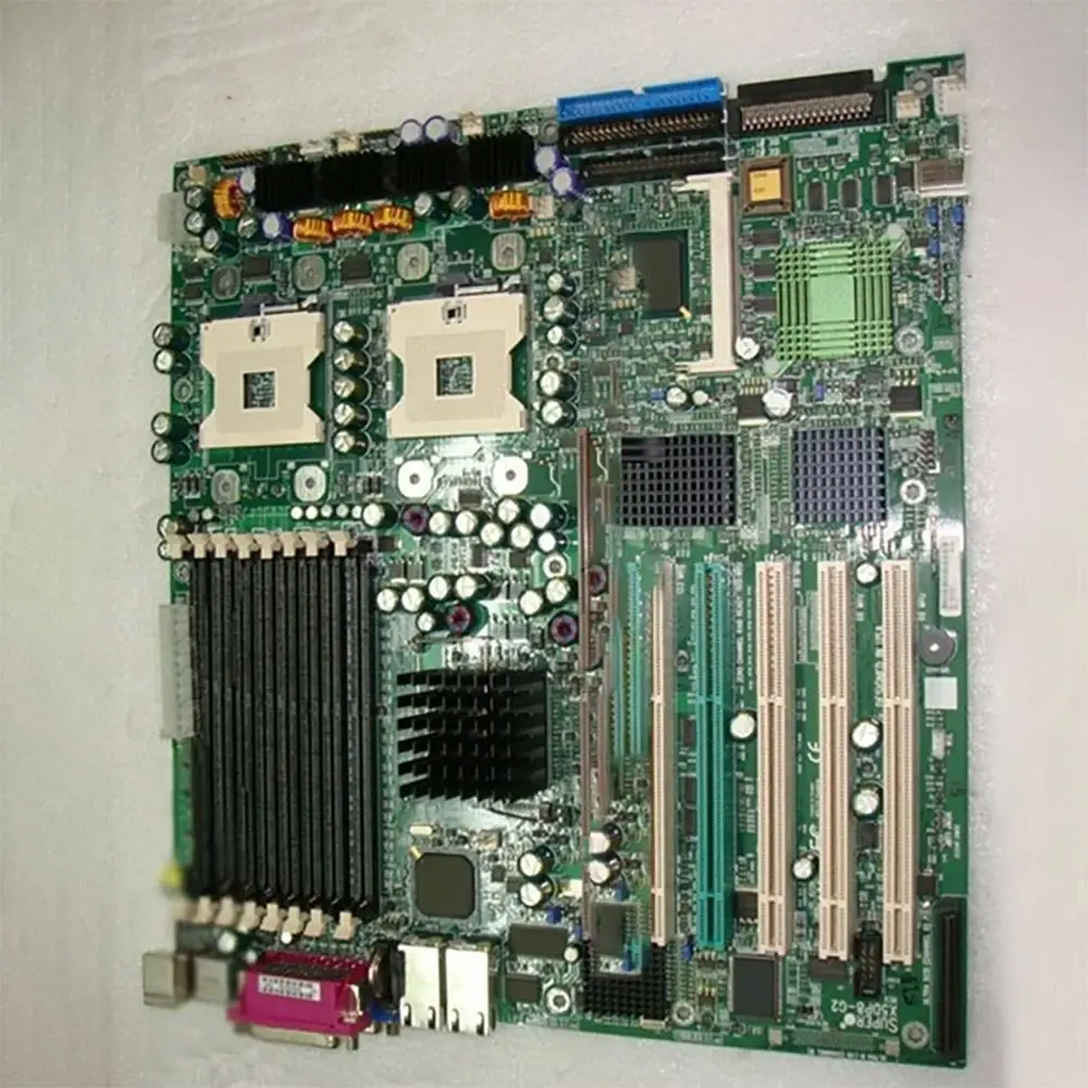 Server Motherboard 604 Interface 533 External Frequency X5DP8-G2