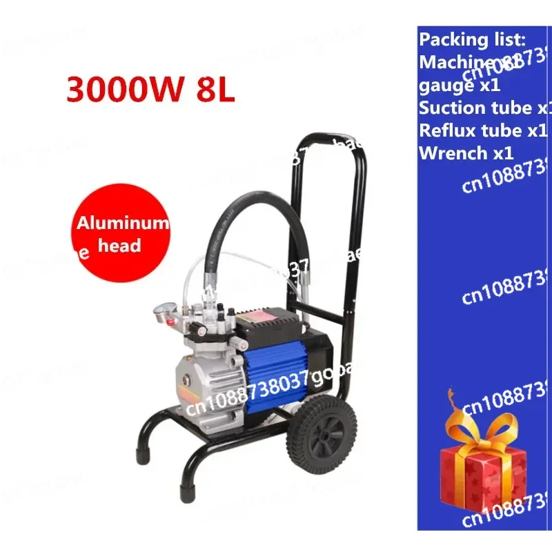 3000W/4000W/4800W High-Pressure Spraying Professional Airless Spray PaintingSingle/Double Gun