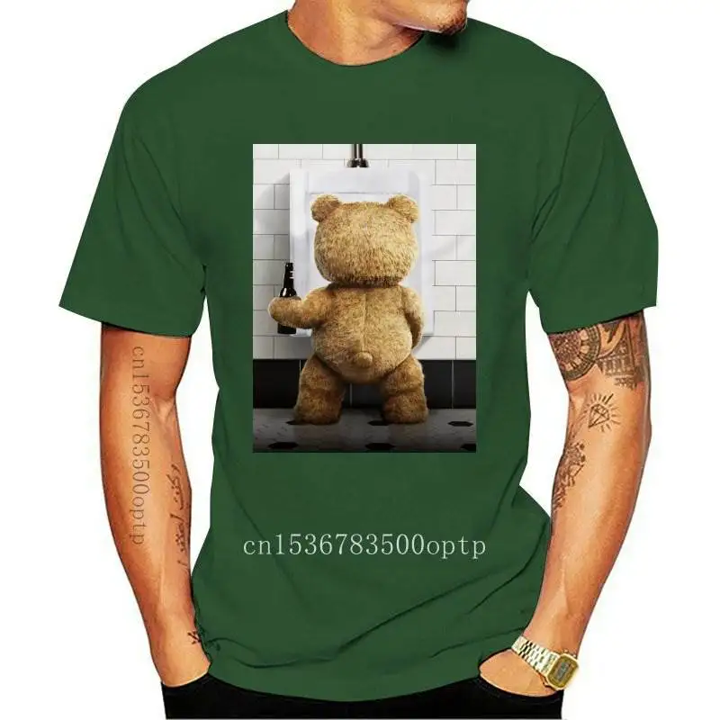 FASHION New T Shirt Ted Bong Cult Fun Funny Movie Beer Drunk Alcohol Alcoholic Stoner Pot Head Joint Thunde DMN Vintage Bla