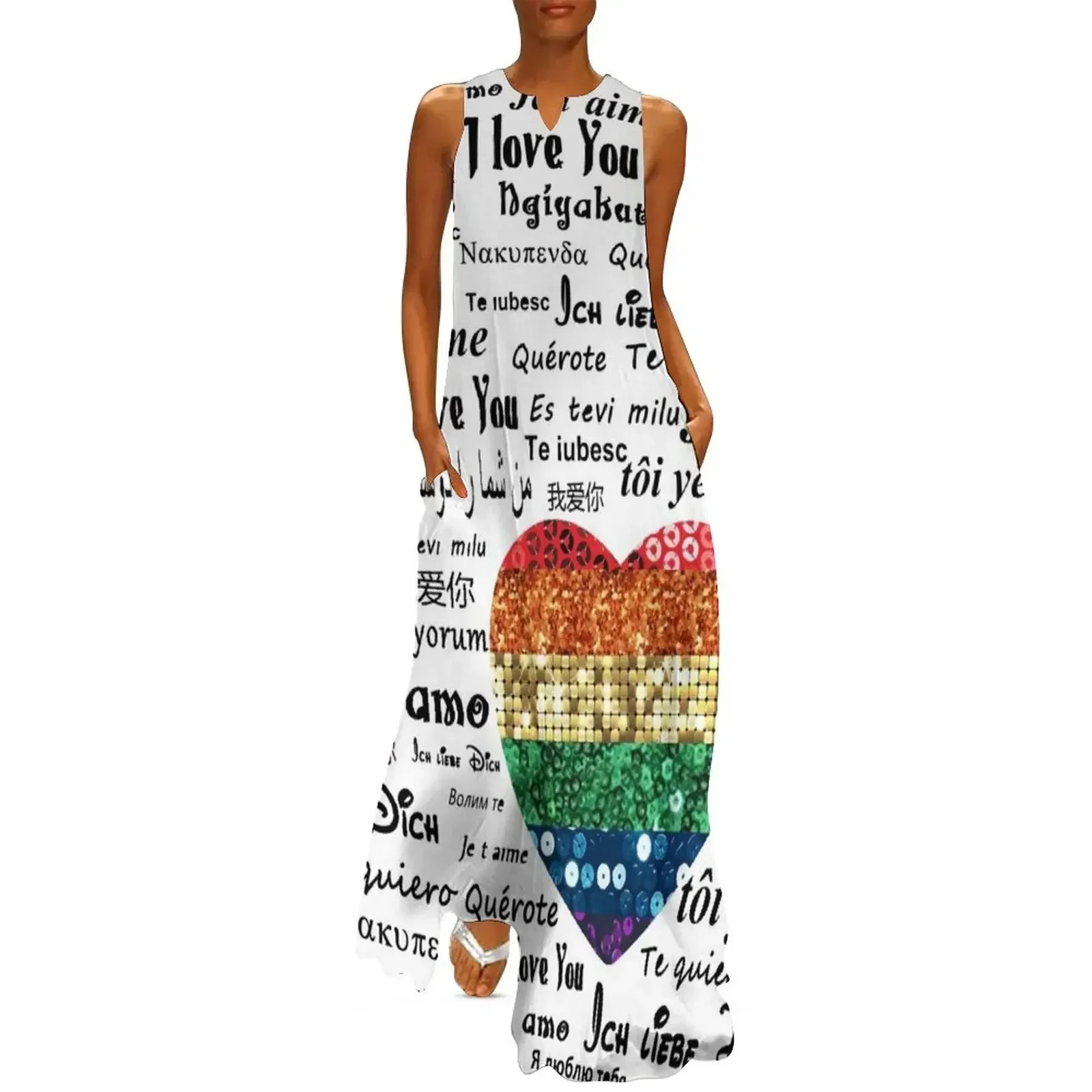 

Love foreign languages Long Dress long dress women women's evening dresses evening dress ladies korean style