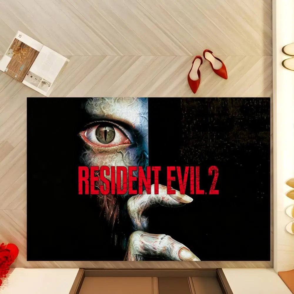 Floor Mat Diatomaceous Earth Bath Mat, QuickDrying, Water Absorb，MultiScene Household Floor Mat R-Resident Evil 2S